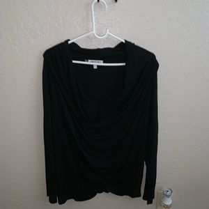 Black top with cut sections